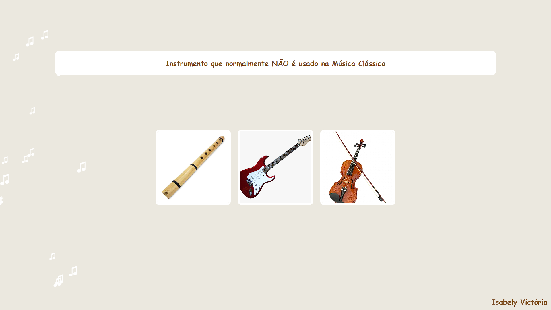 Instrumento da Música Clássica